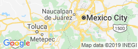 Cuajimalpa map